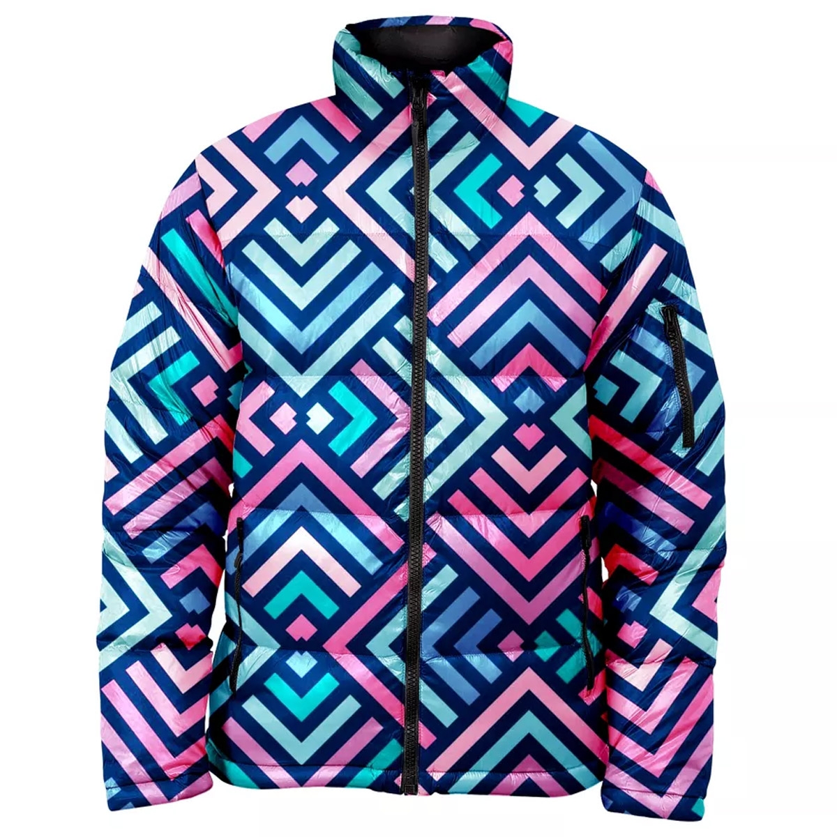 3-2 Sublimation Puffer Jacket - Image 1